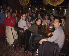 Boston lunch at John Harvards